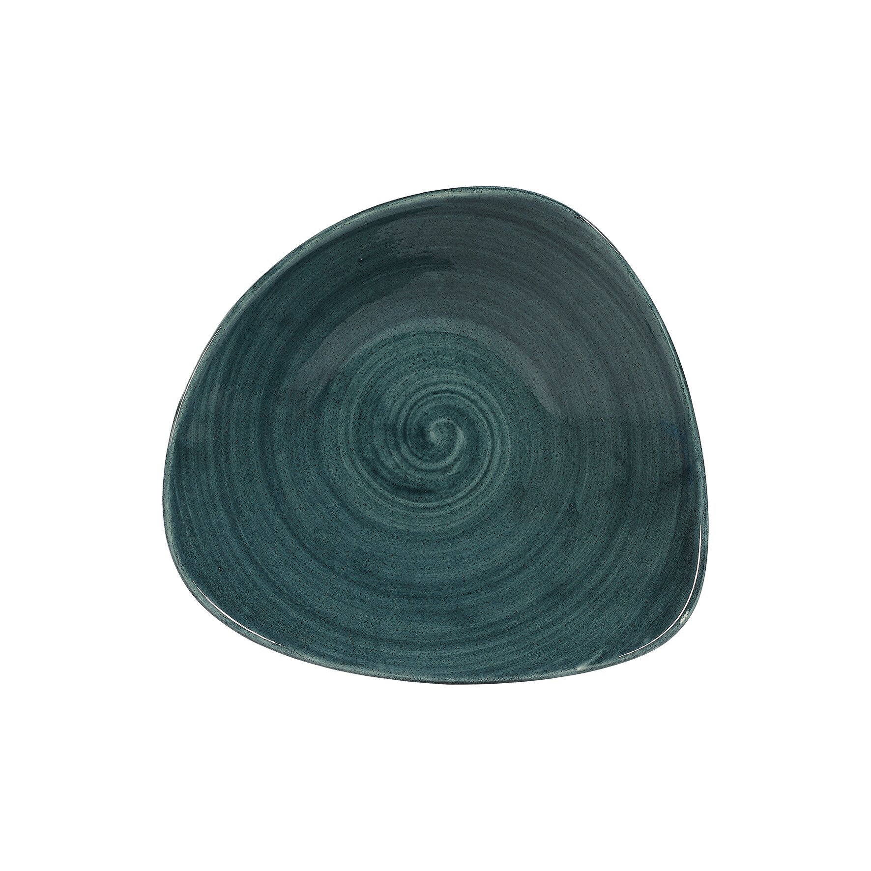 Stonecast Patina, Bowl dreieckig 235 mm / 0,60 l Rustic Teal