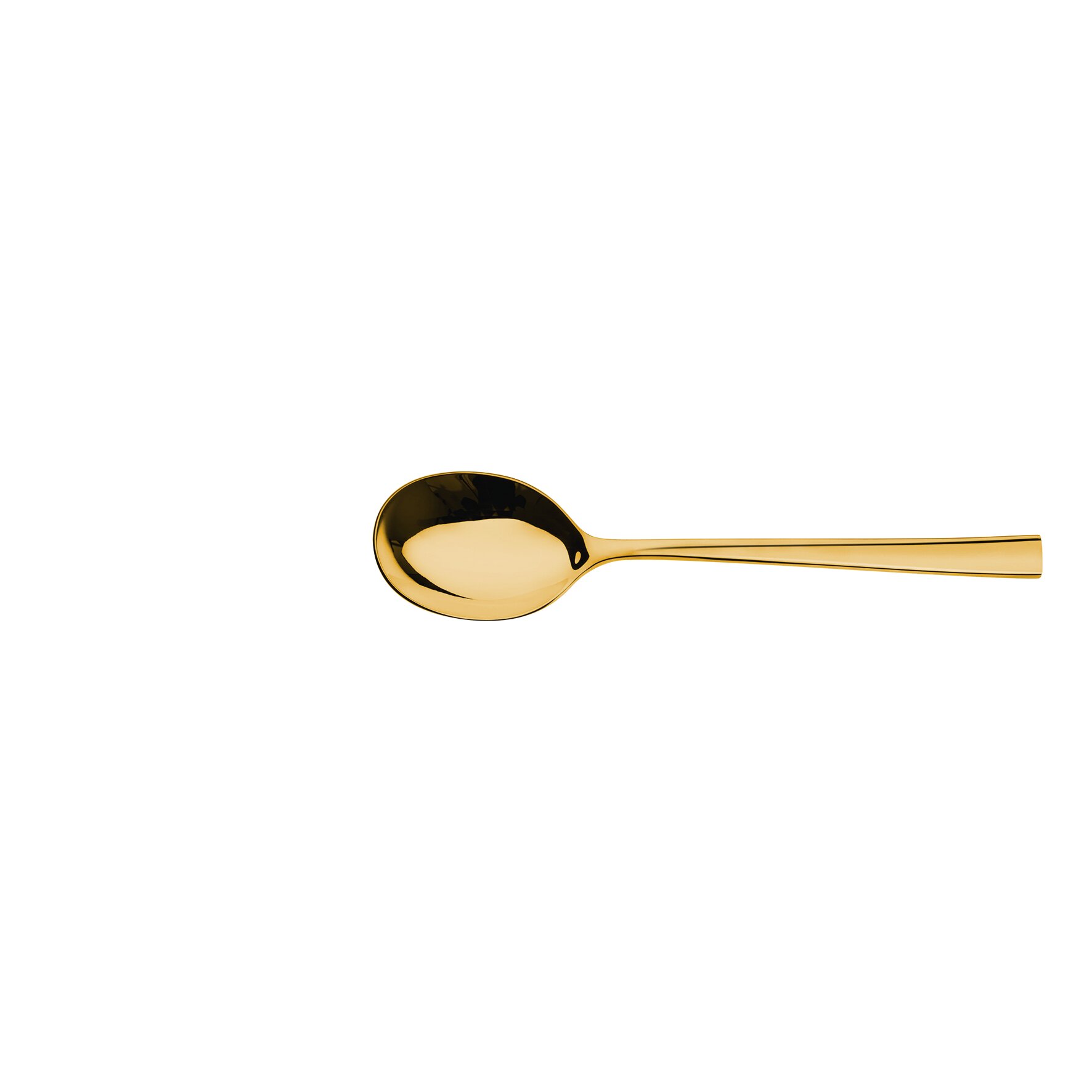 Monterey, Sahne- / Tassenlöffel 210 mm PVD Gold beschichtet