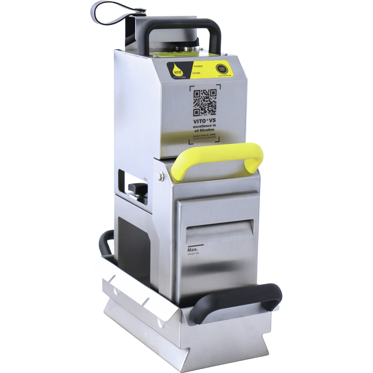 Frittierölfilter Vito VS / Leistung bis zu 40,00 l/min. / Sogtiefe bis 200 mm