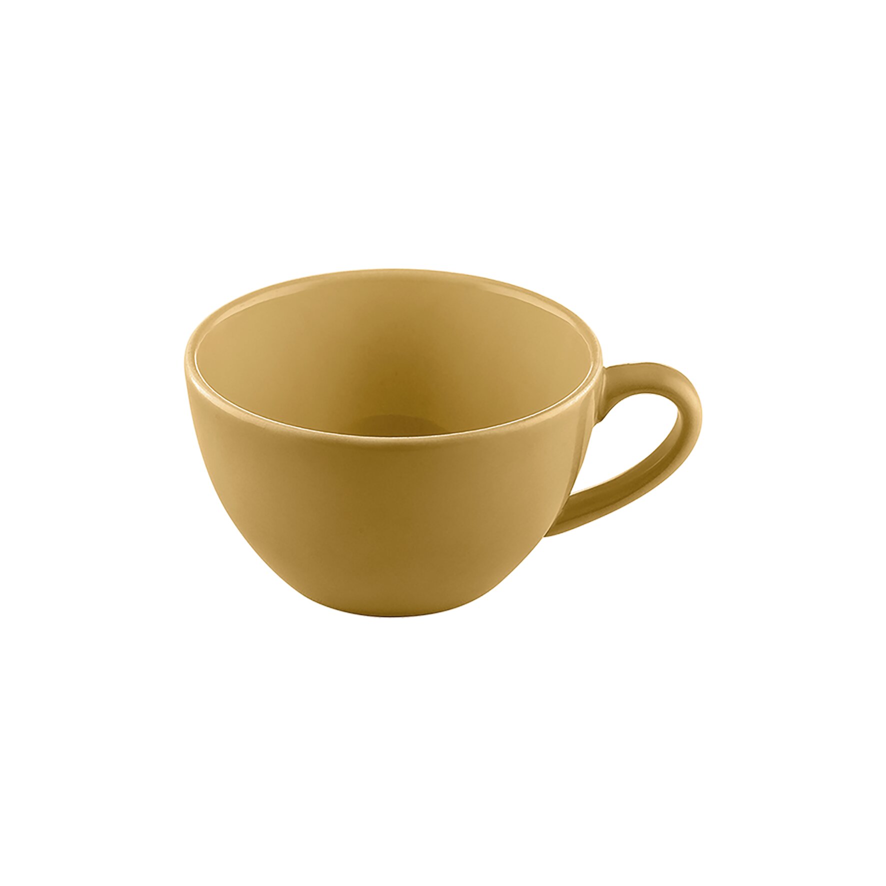 Sandstone, Tasse ø 100 mm / 0,25 l dark yellow uni