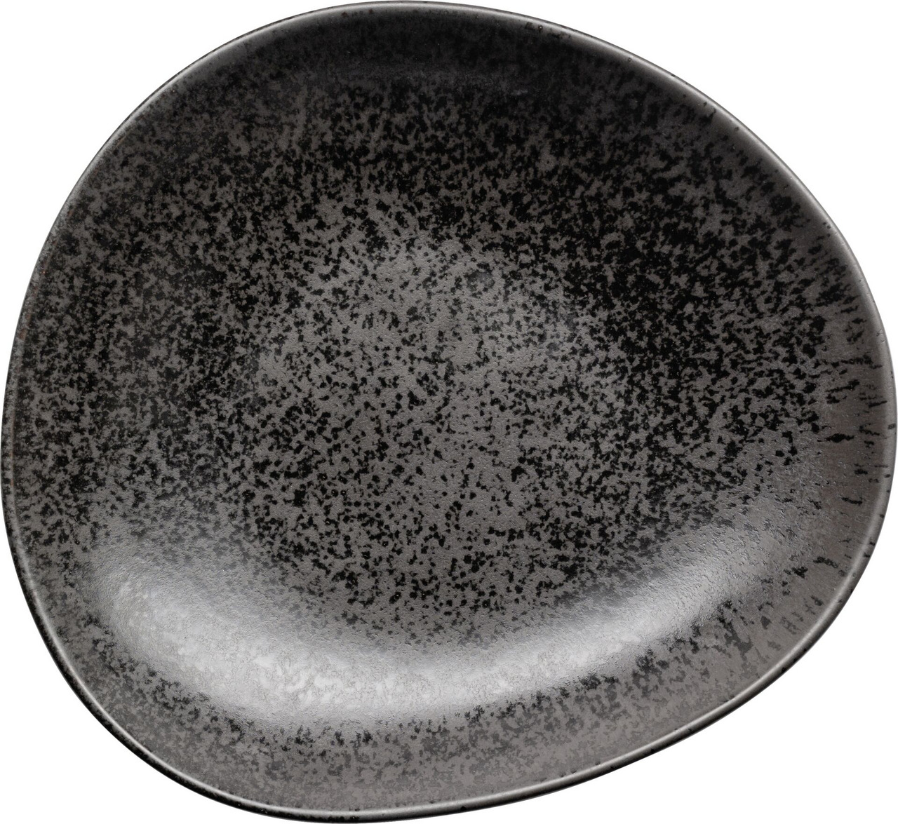 Porzellanserie „Ebony" Teller tief 24,5x23cm
