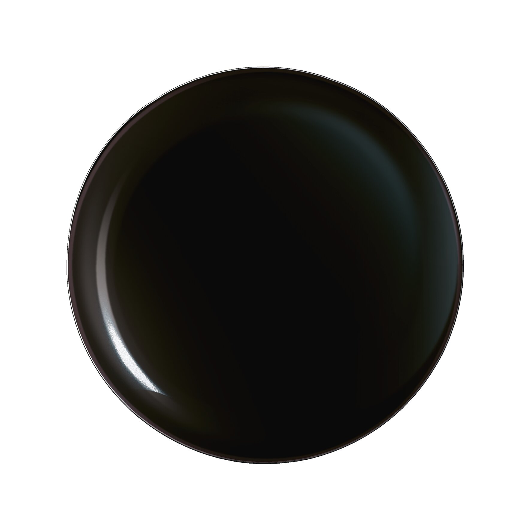 Evolutions Uni, Coupteller flach ø 270 mm uni schwarz