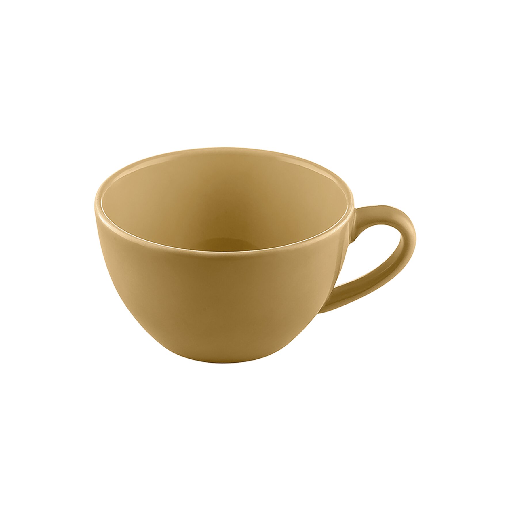 Sandstone, Tasse ø 107 mm / 0,35 l dark yellow uni