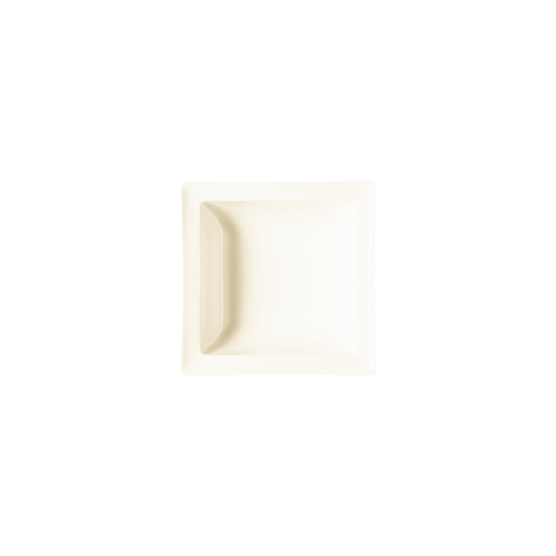 Classic Gourmet, Salatschale quadratisch 140 x 140 mm / 0,32 l creme