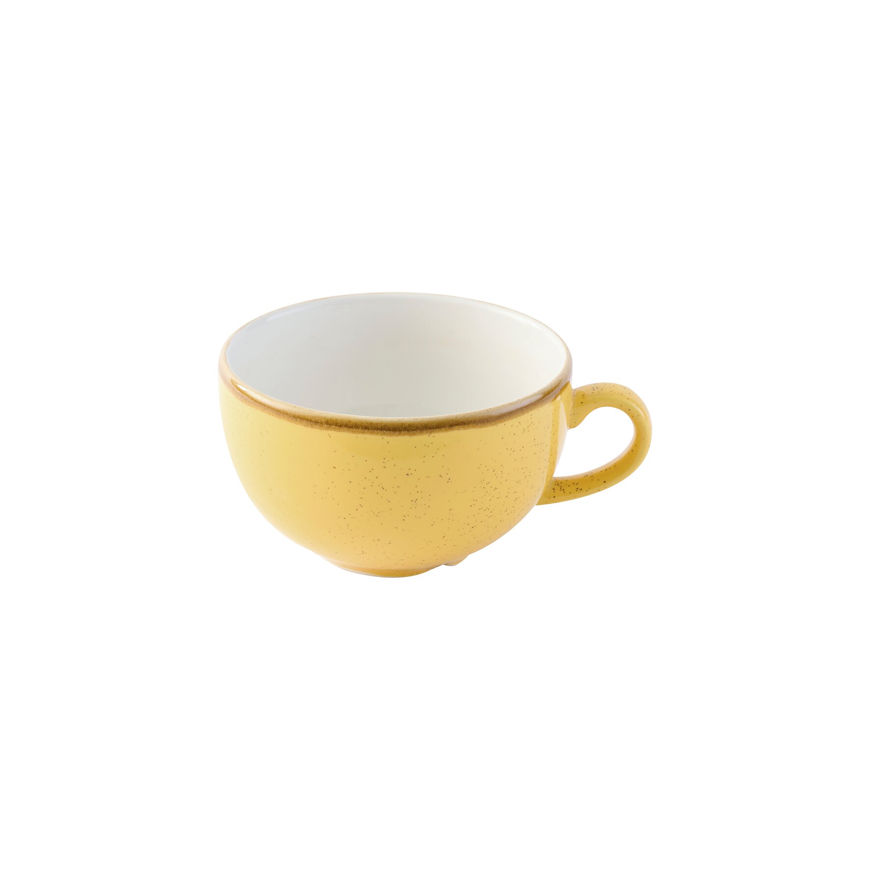 Stonecast, Cappuccinotasse ø 110 mm / 0,34 l Mustard Seed Yellow