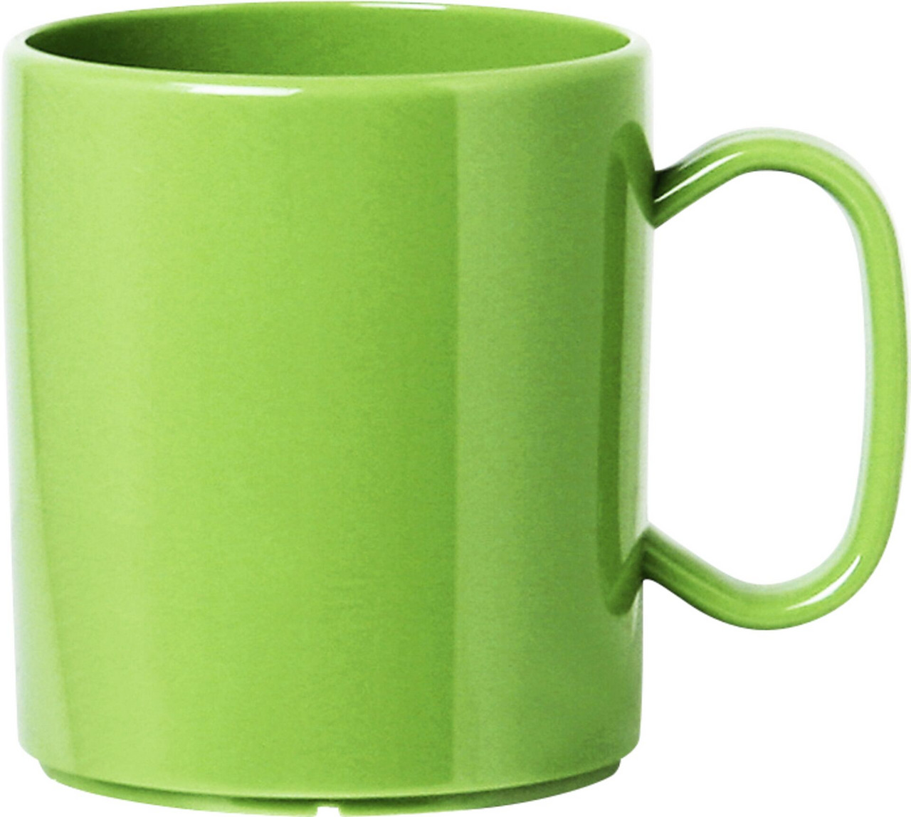 Becher "Colour" mit Henkel grün