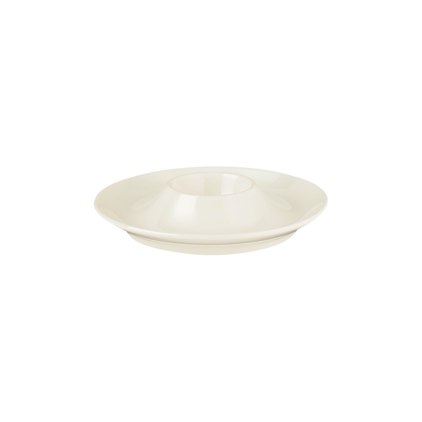 Maxim, Eierbecher mit Ablage ø 124 mm creme