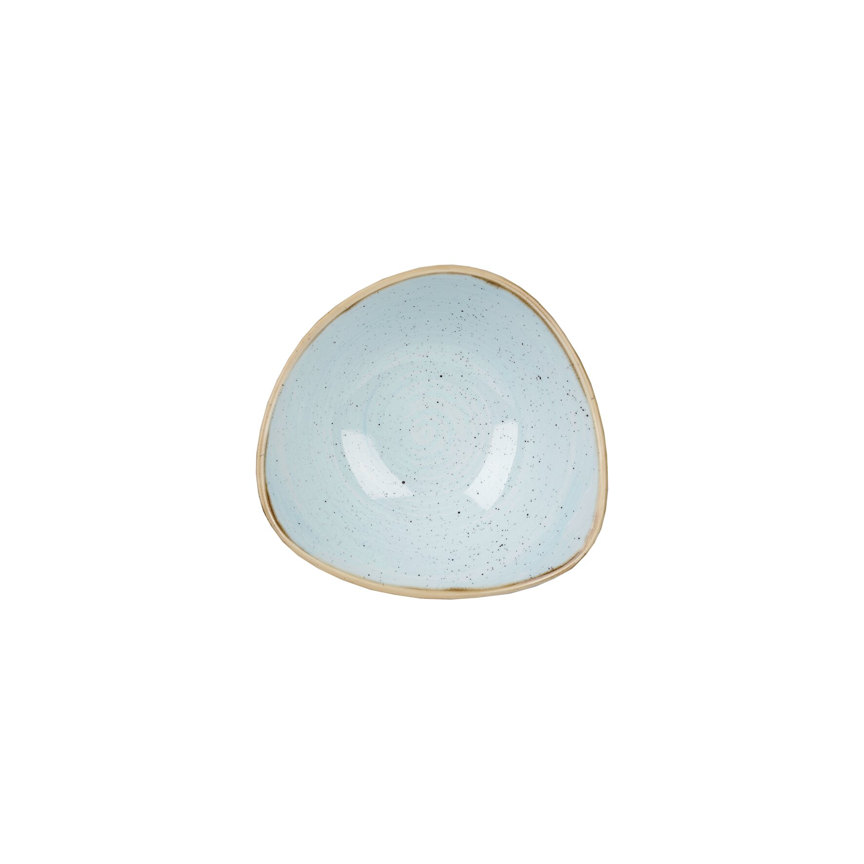 Stonecast, Bowl Lotus dreieckig ø 153 mm / 0,26 l Duck Egg Blue
