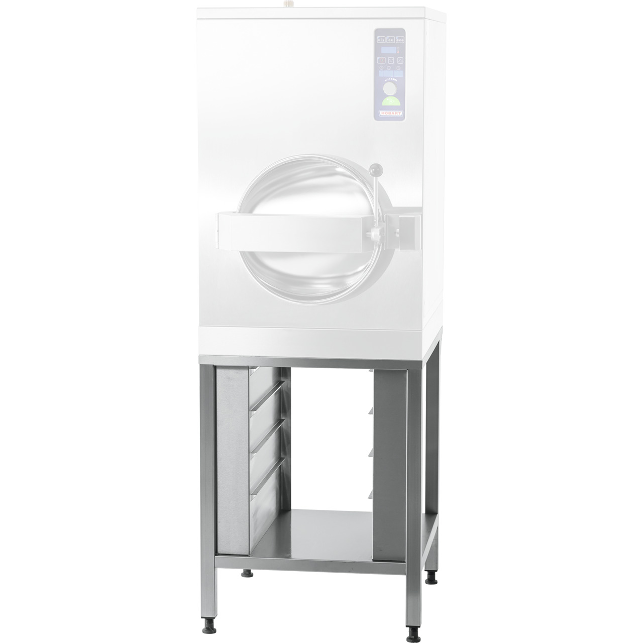 Standardtisch 600 x 700 x 860 mm für Trockendampf-Schnellgarer 305GTP