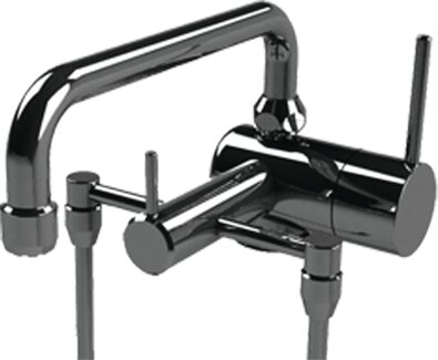 Thekenarmatur 1/2" Hebelmischer mit Niederdruck A 200 ganzchrom