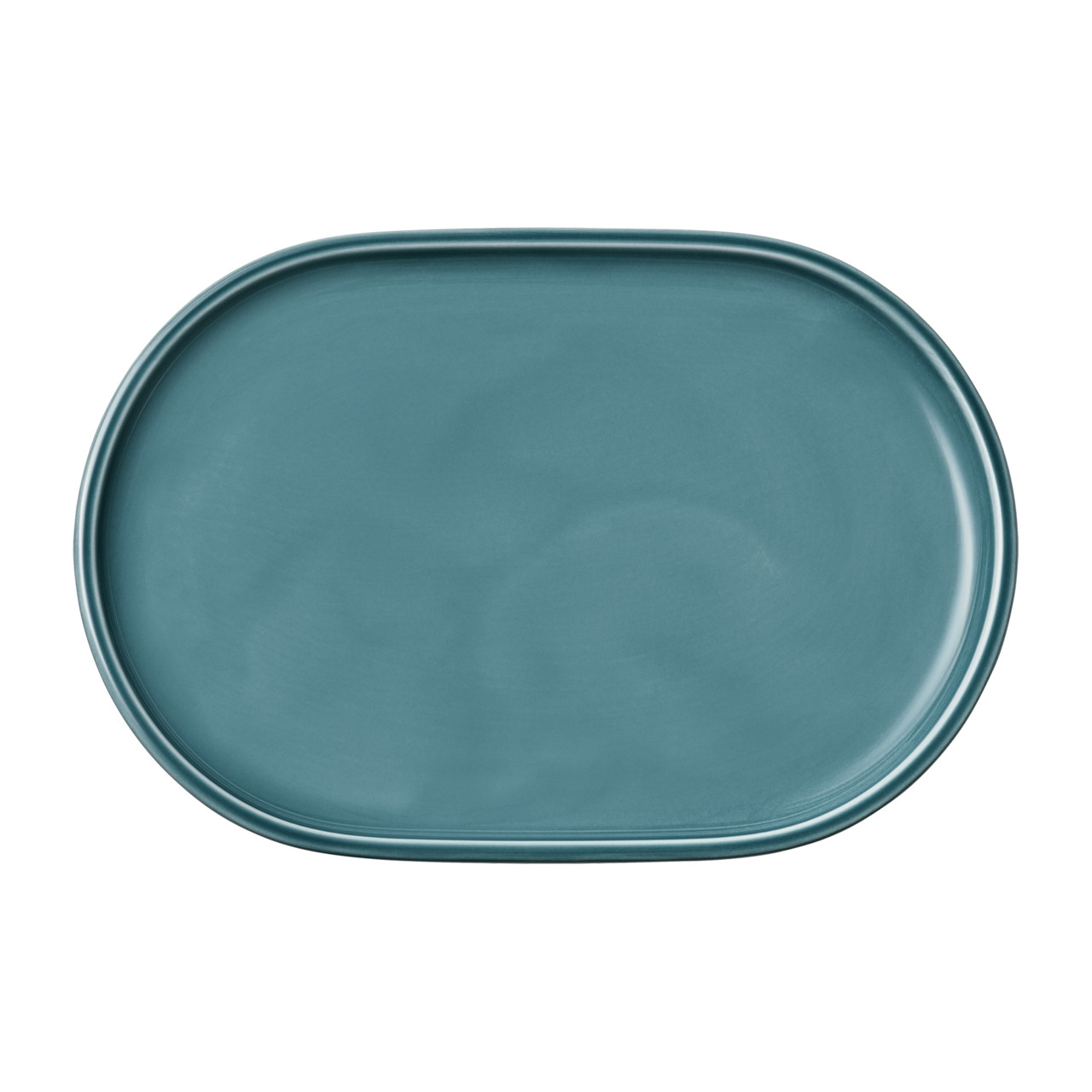 Companion, Coupplatte oval 232 x 161 mm petrol 