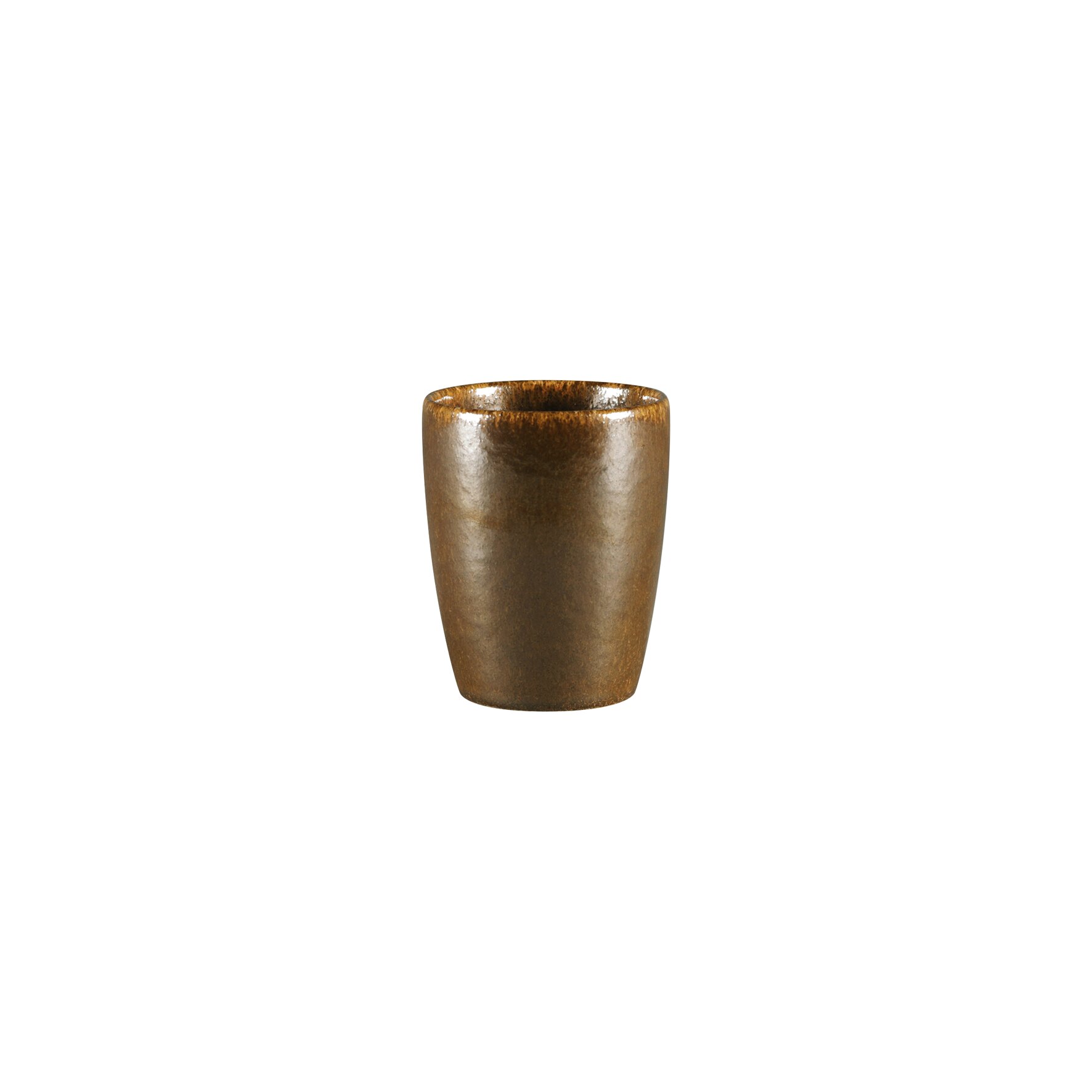 Ease, Kaffeetasse ohne Henkel ø 70 mm / 0,20 l rust brown