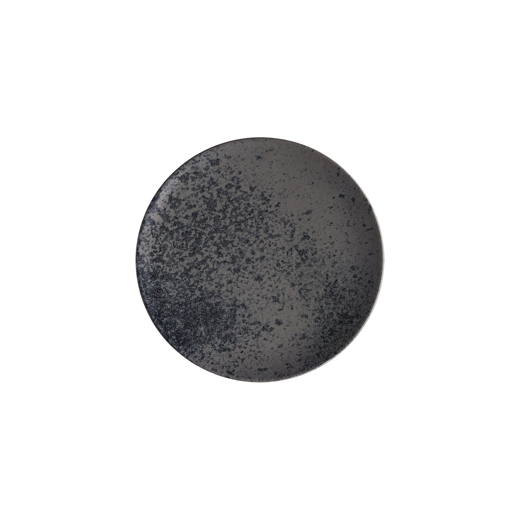 Sandstone, Coupteller flach rund ø 202 mm black