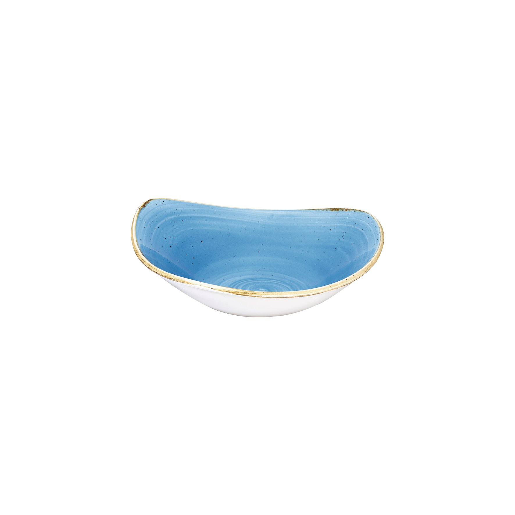 Stonecast, Bowl dreieckig 185 x 185 mm / 0,37 l Cornflower Blue