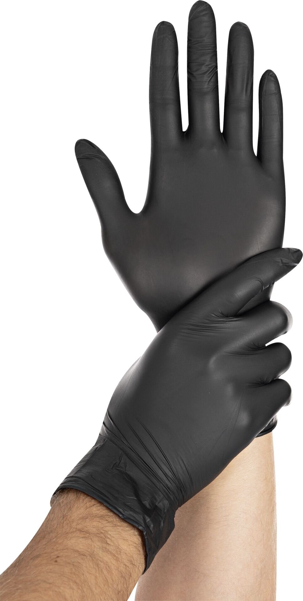 Nitrilhandschuhe, schwarz Gr. 10/XL