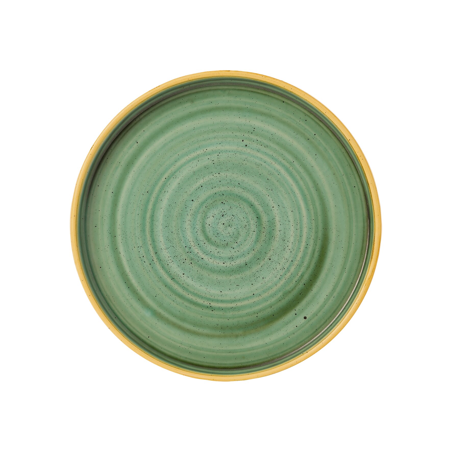 Stonecast, Teller Chefs Walled ø 260 mm Samphire Green