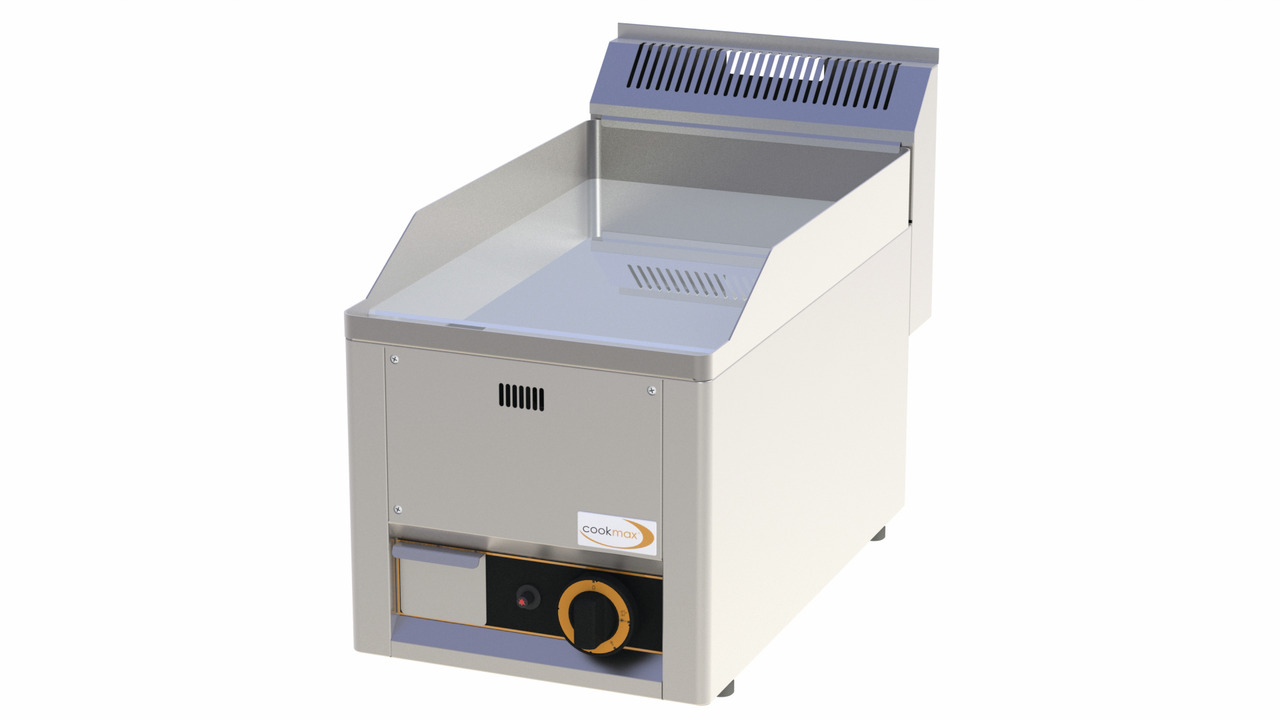 Gas-Grillplatte rau verchromt 1 Heizzone 330 x 600 x 290 mm