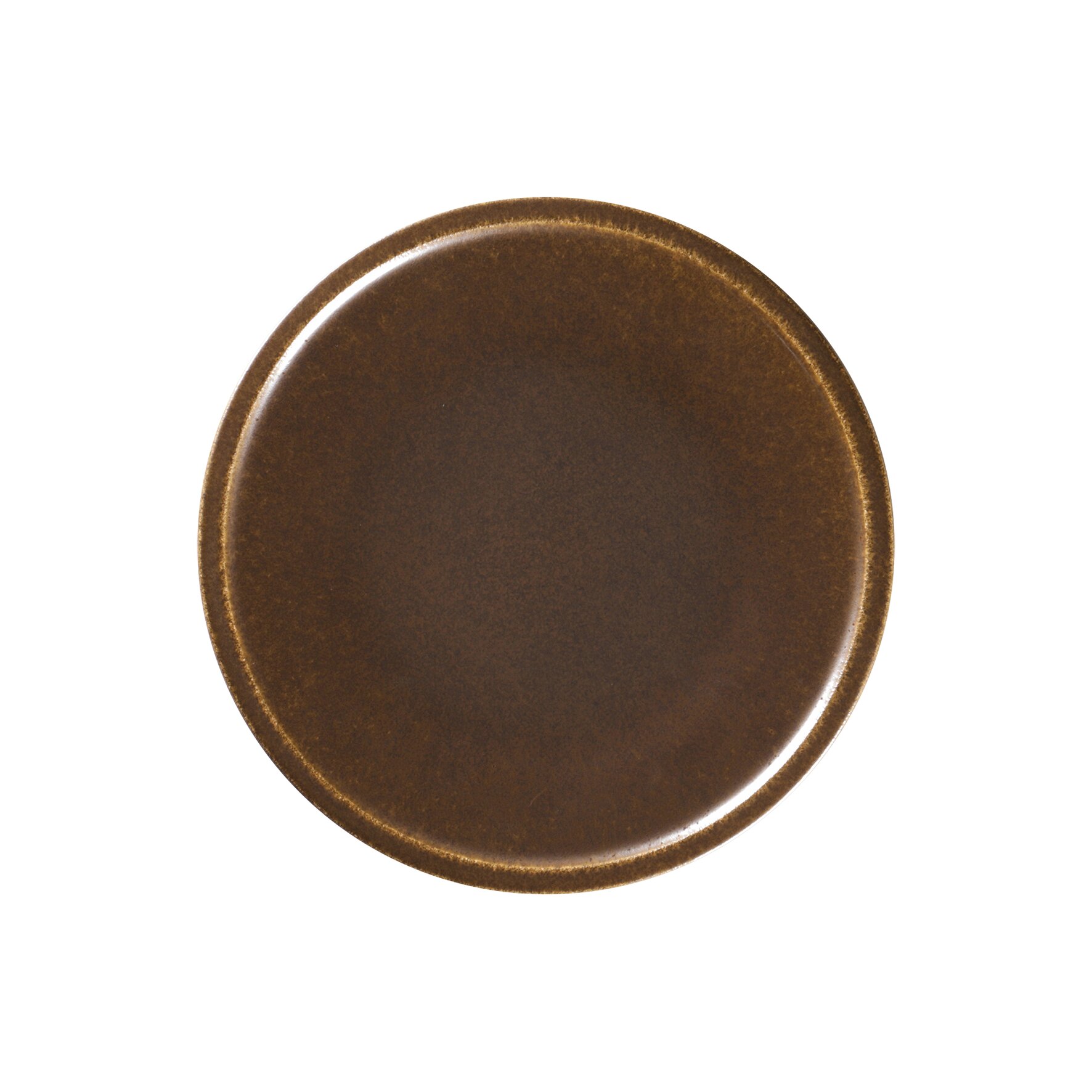Ease, Teller flach coup ø 275 mm rust brown