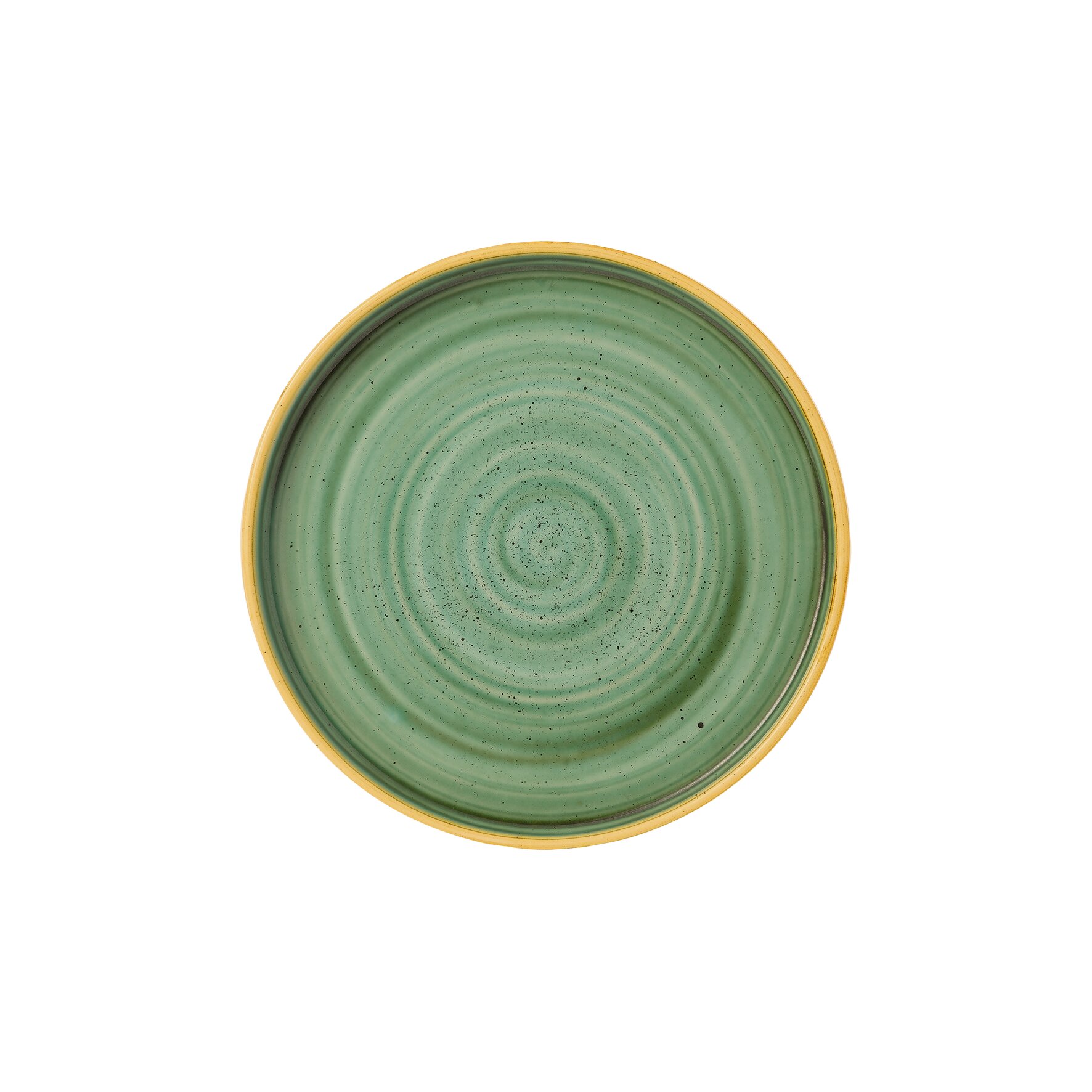 Stonecast, Teller Chefs Walled ø 210 mm Samphire Green