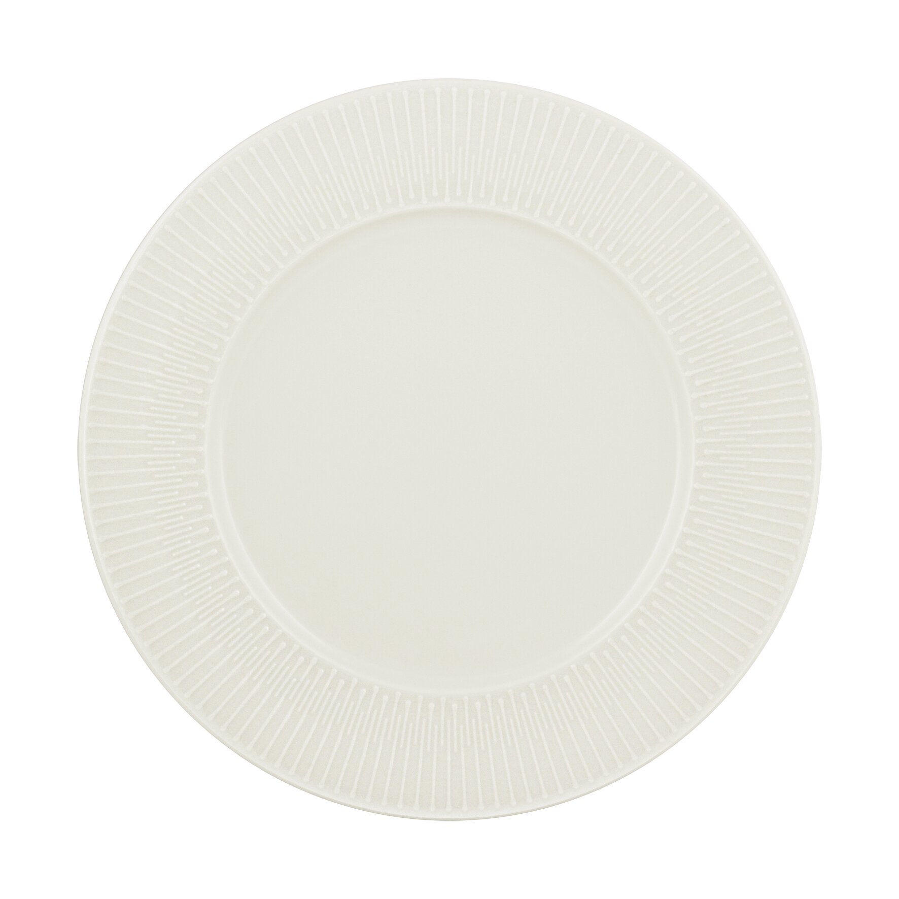 Delight Vibes, Teller flach mit Fahne ø 281 mm Relief 