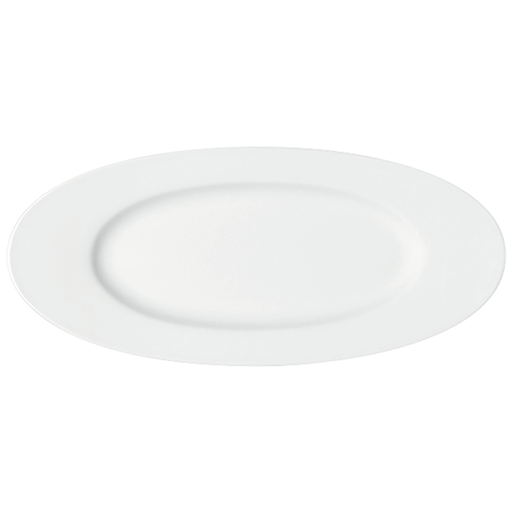 Maitre, Platte oval mit Fahne 302 x 134 mm