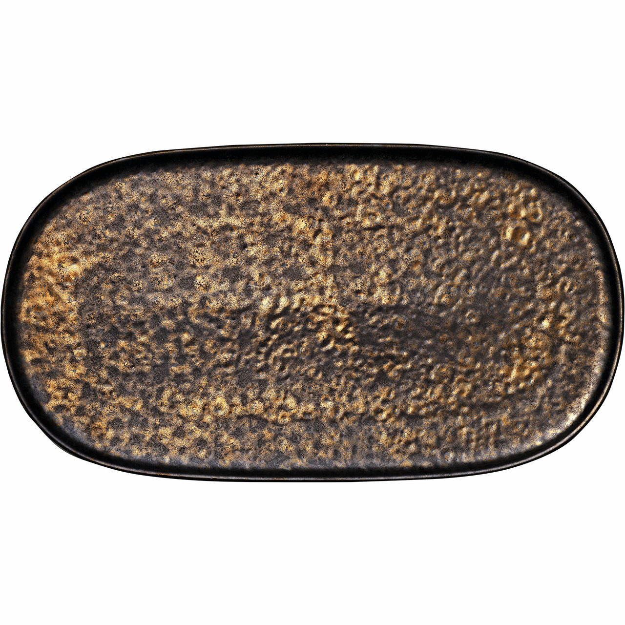 Nivo Metallic, Coupeplatte flach 340 x 190 mm metallic
