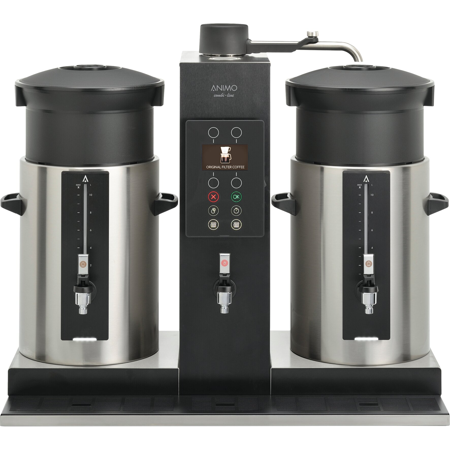 Kaffeemaschine ComBi Line mit Wasseranschluss CB 2x 10 W