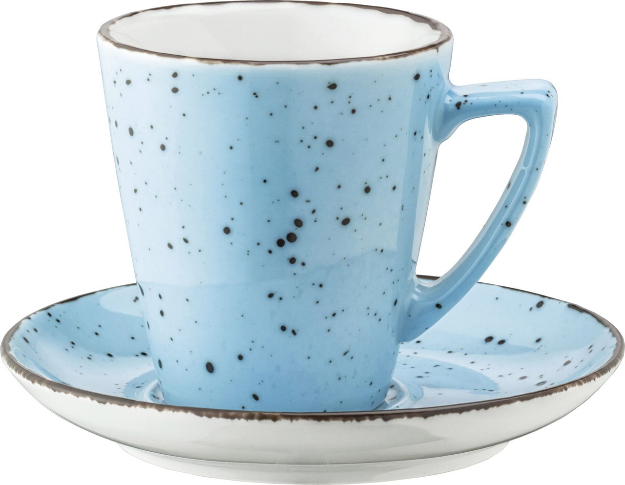 Porzellanserie "Granja" aqua Tasse obere Kaffee Grande