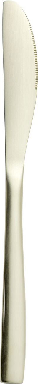 Besteckserie "MiCo Mixed Colors" satin Tafelmesser "Champagne"