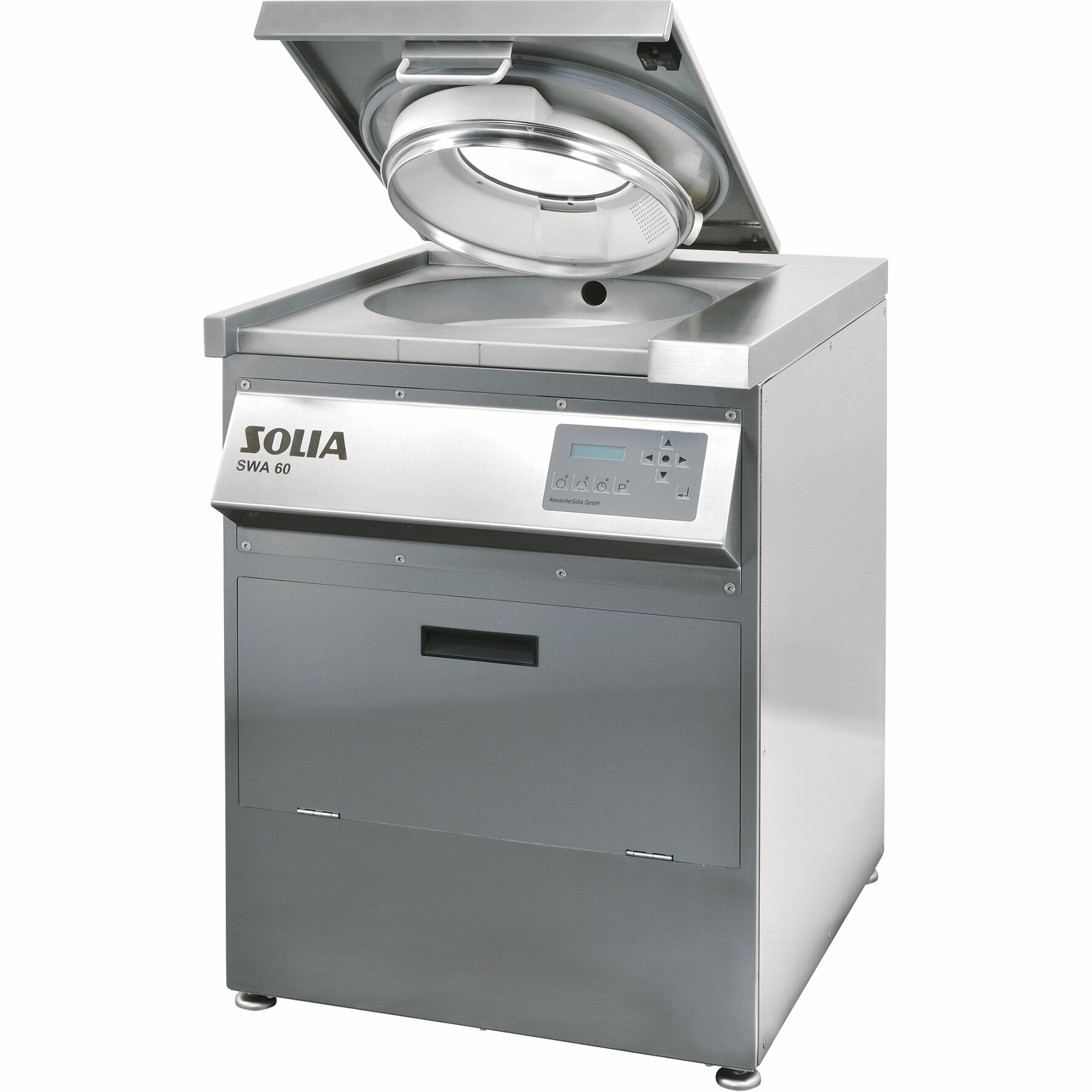Salat- / Gemüsewaschvollautomat für 30 - 100 Essen / 230 V