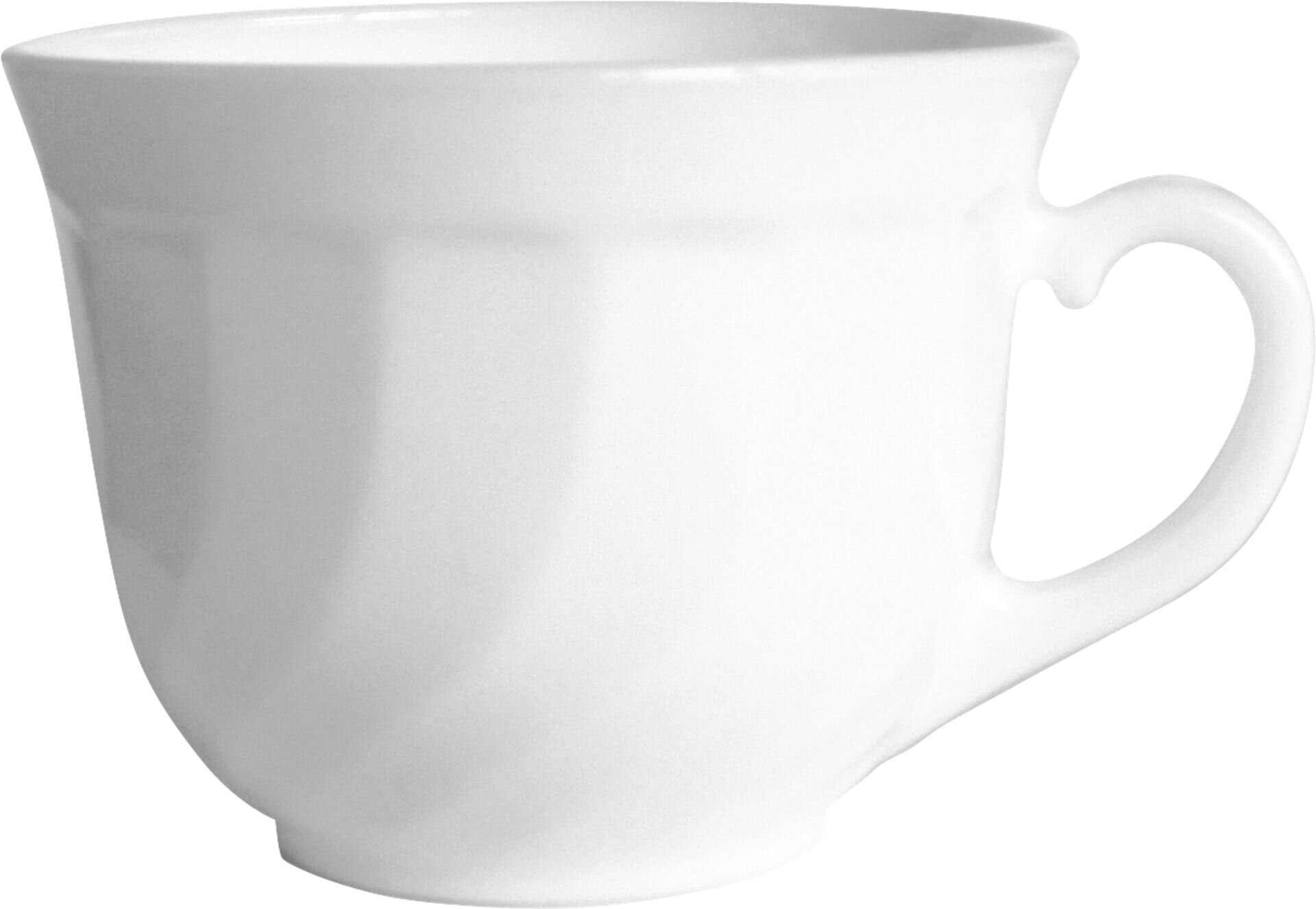 Hartglasgeschirr "Trianon" Tasse Obere Kaffee