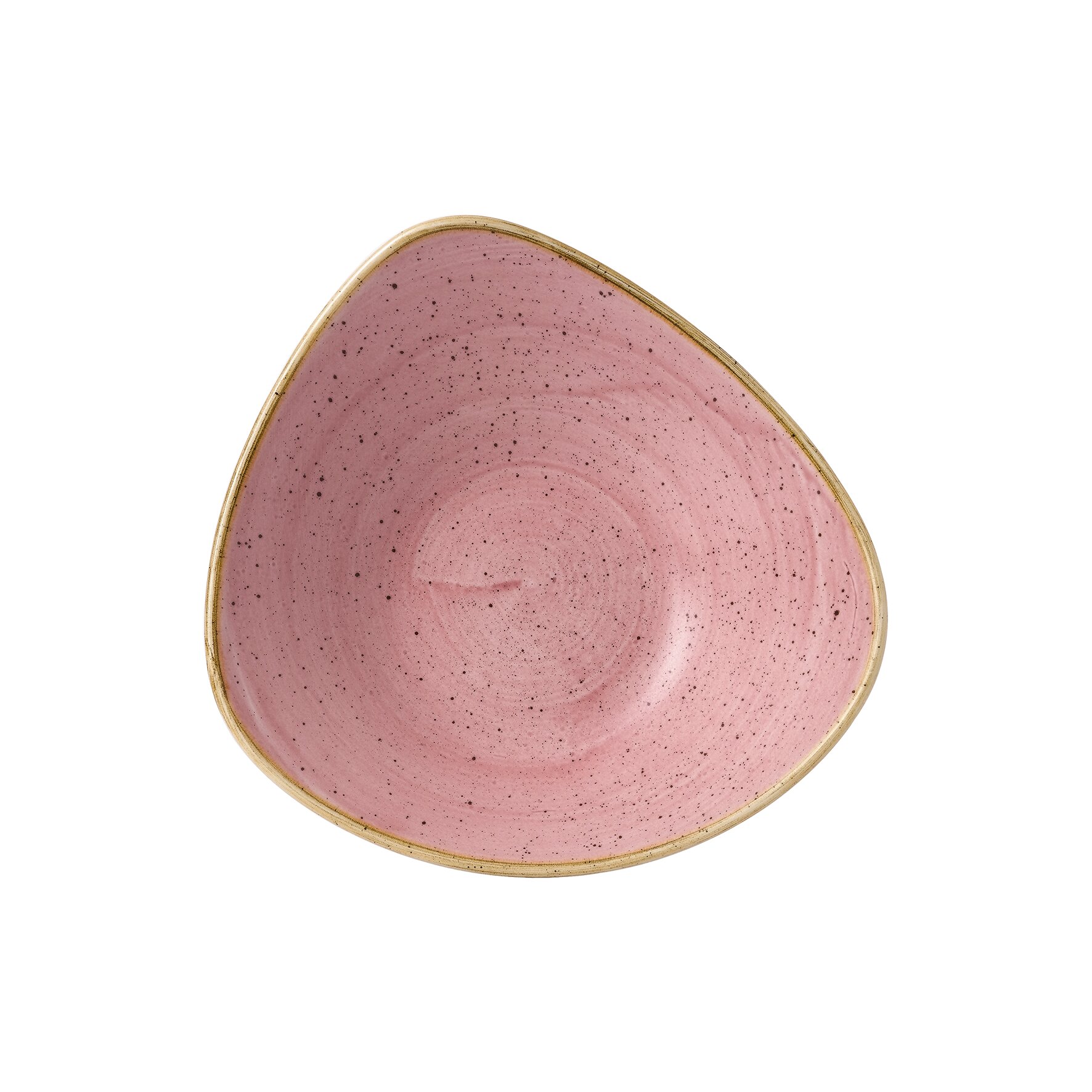 Stonecast, Bowl Lotus dreieckig 235 mm / 0,60 l Petal Pink