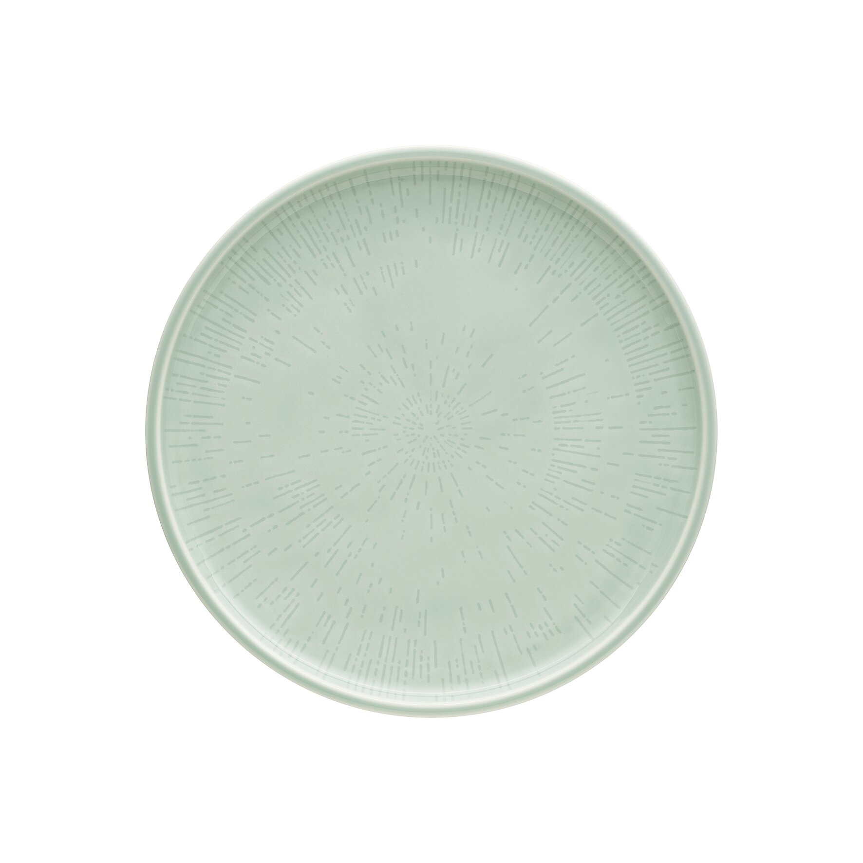Shiro Glaze Frost, Coupteller flach ø 240 mm mit Struktur
