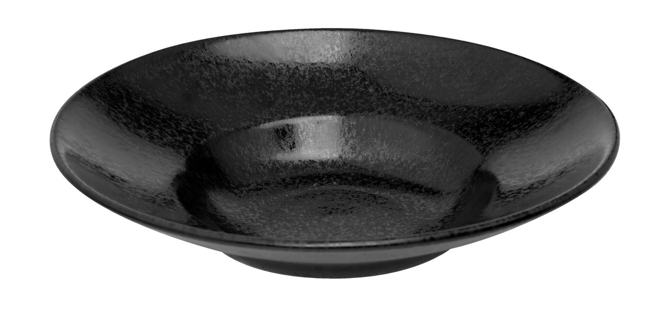 Porzellanserie „Ebony" Pastateller 27,1x6,5cm