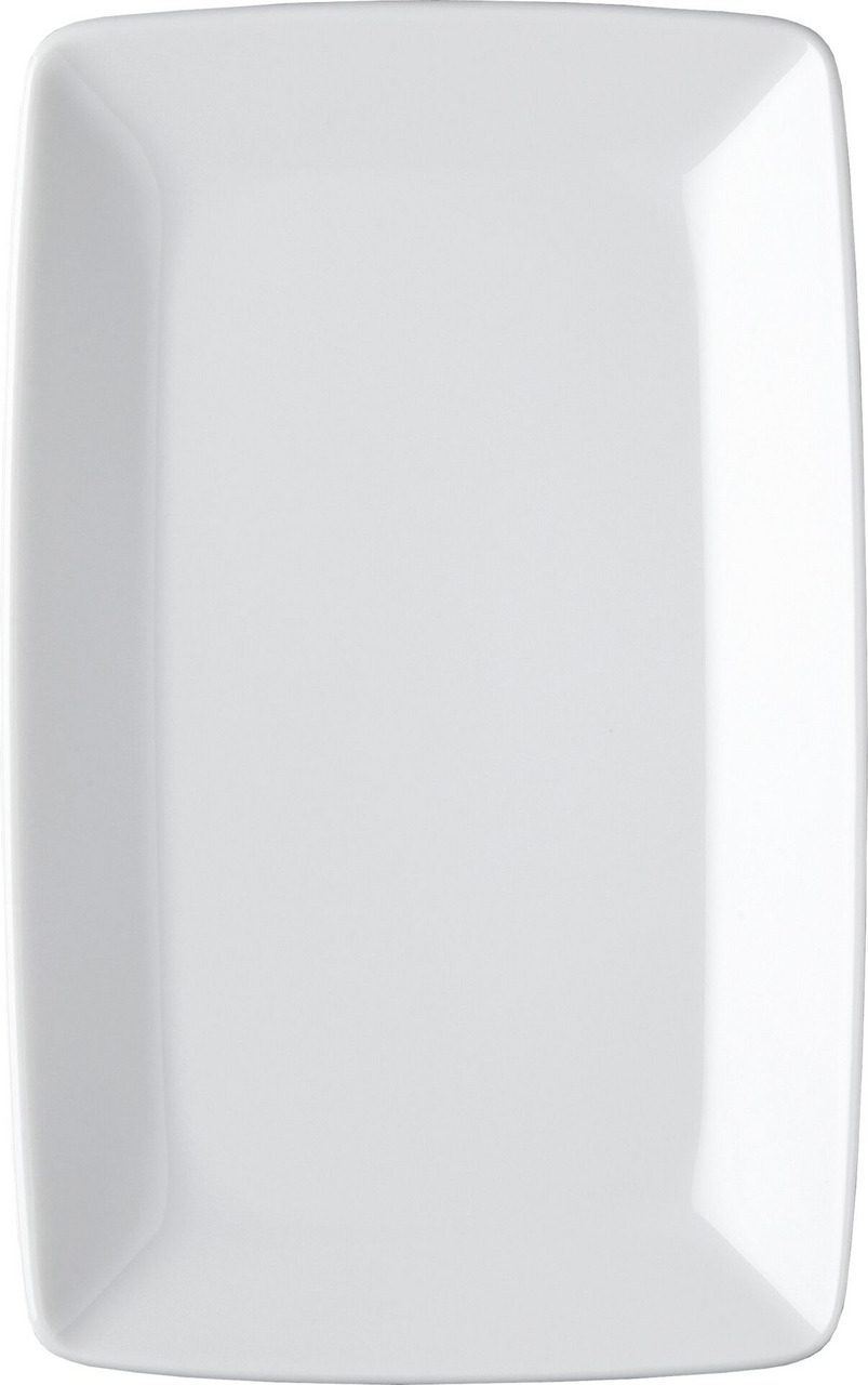 Hotelporzellan "Rotondo" Platte rechteckig 18x11cm