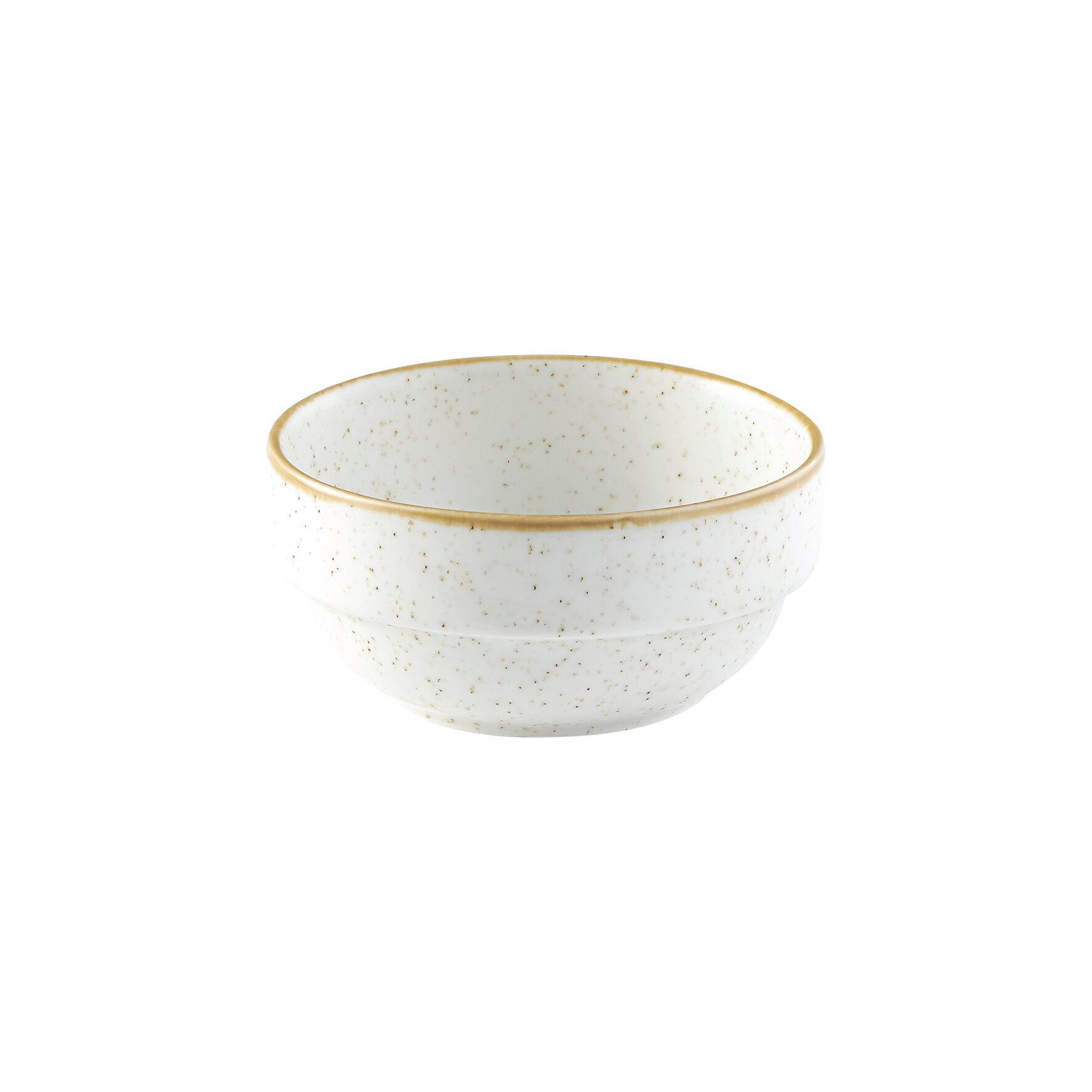 Stonecast, Bowl Profile stapelbar ø 115 mm / 0,36 l Barley White