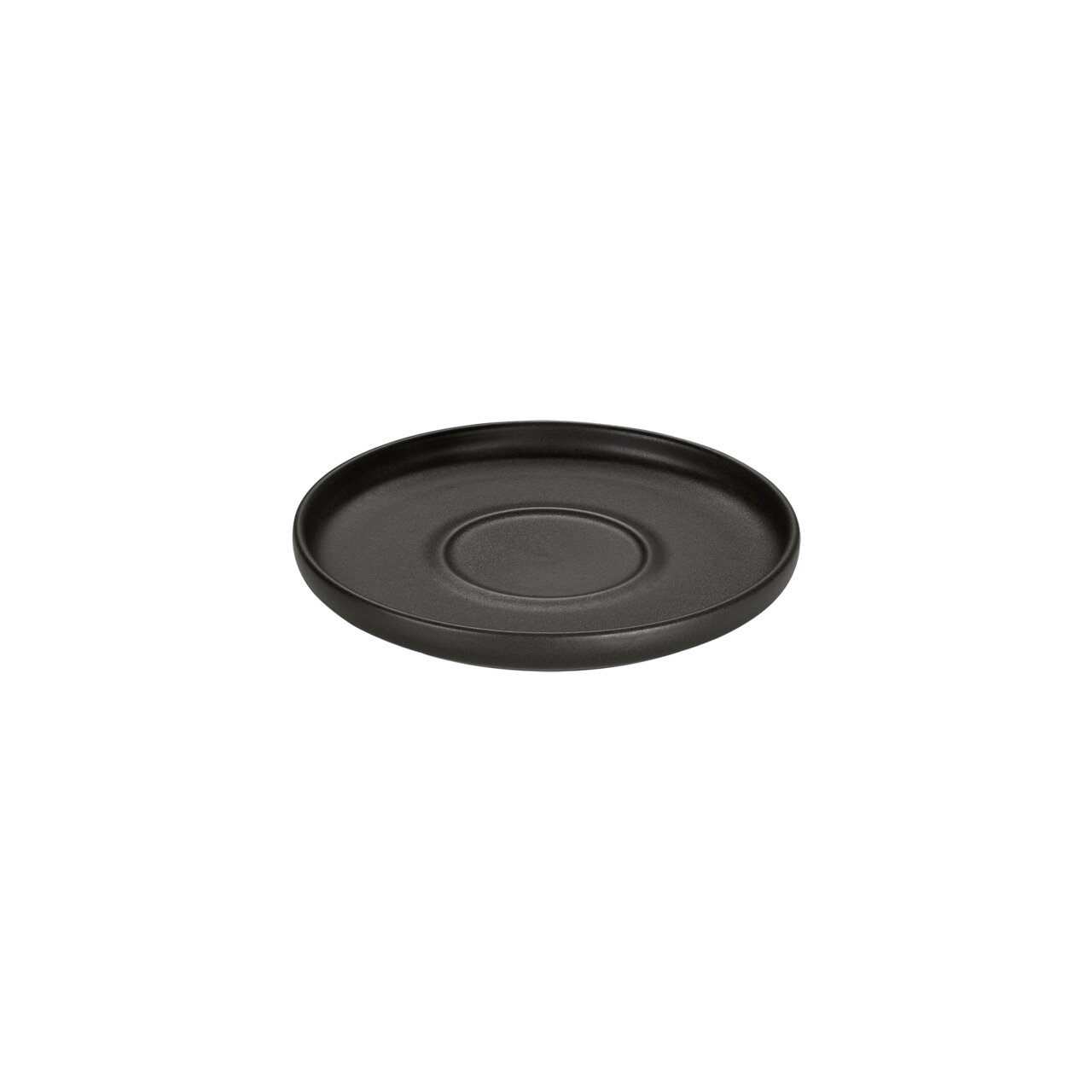 Elements, Untertasse rund ø 143 mm schwarz