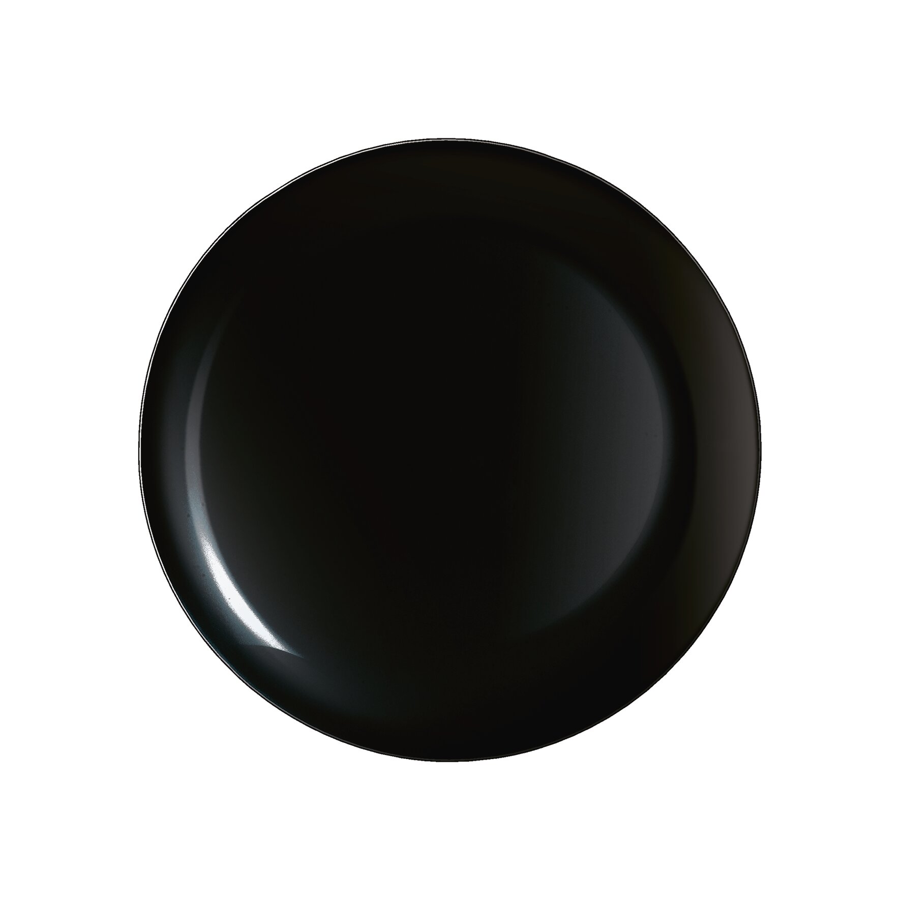 Evolutions Uni, Coupteller flach ø 250 mm uni schwarz