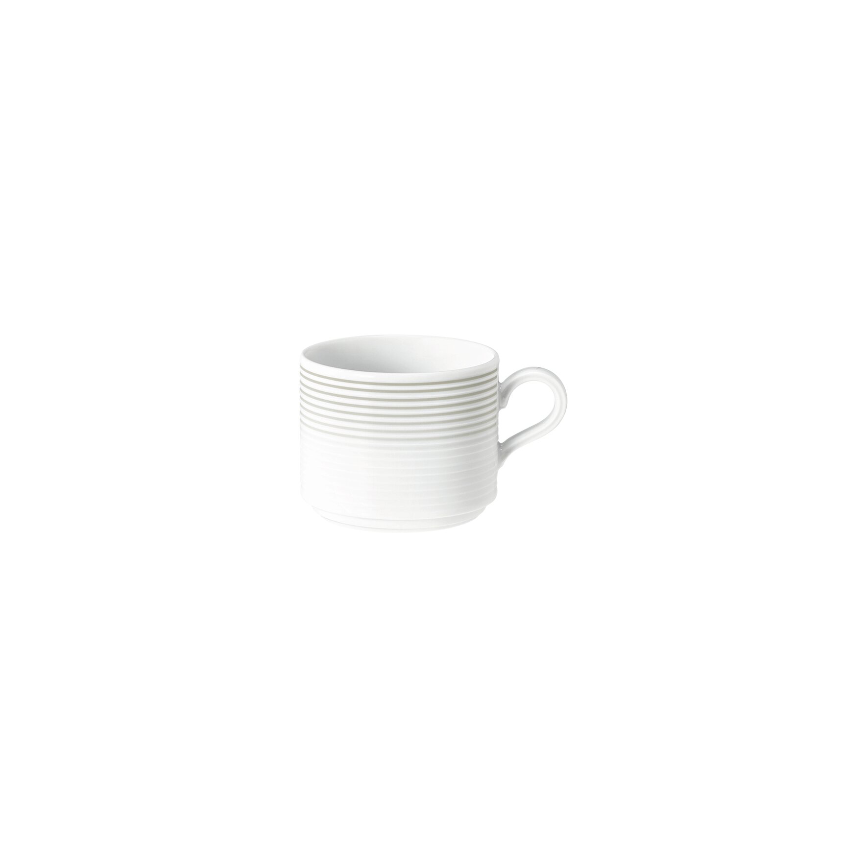 Blues, Milchkaffeetasse ø 83 mm / 0,26 l perlgrau