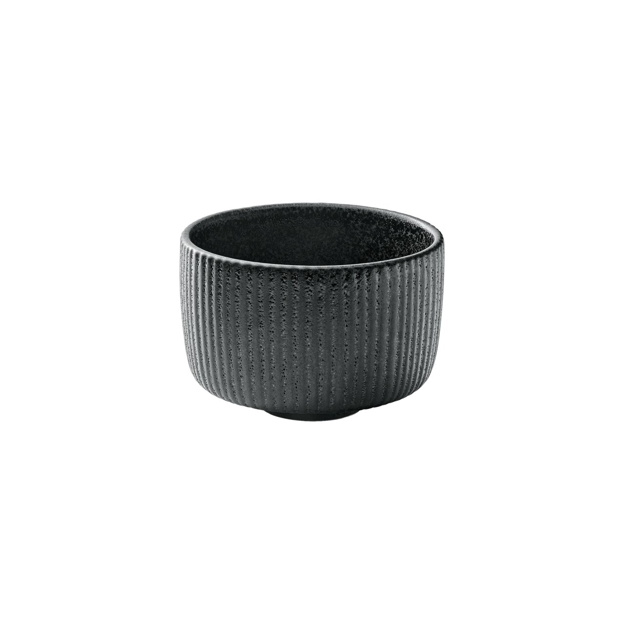 Nara, Becher Relief ø 97 mm / 0,30 l schwarz