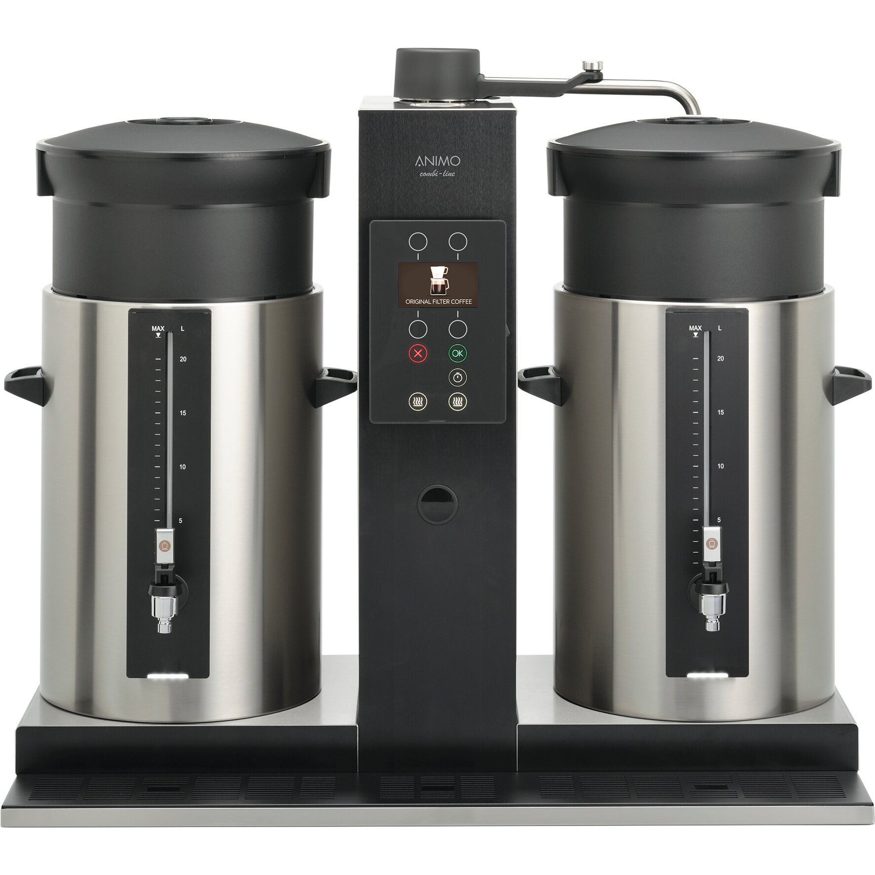 Kaffeemaschine 90,00 l/h ComBi Line / mit Wasseranschluss CB 2x 20