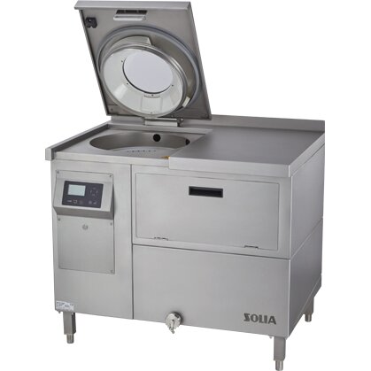 Salat- / Gemüsewaschvollautomat für 50 - 500 Essen / 230 V