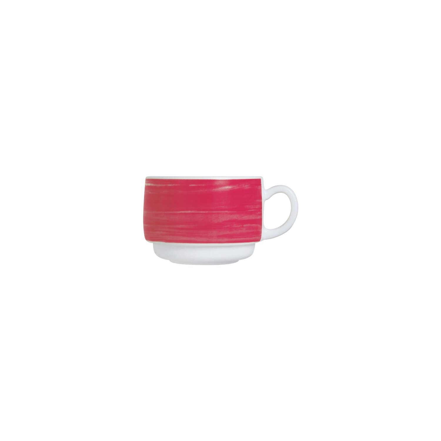 Brush Cherry, Gastronomie Tasse stapelbar ø 78 mm / 0,19 l cherry
