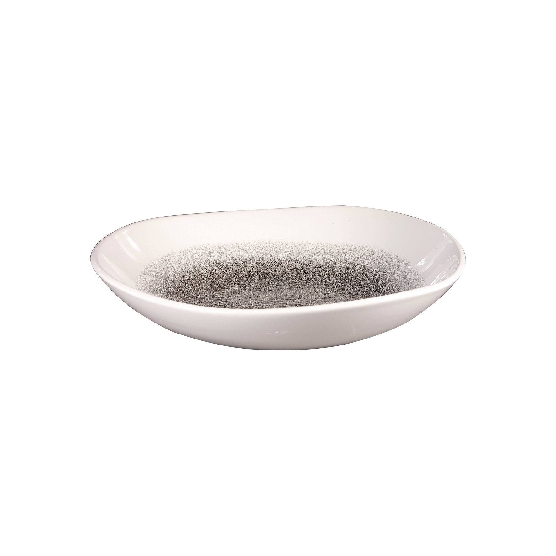 Studio Prints Raku, Bowl Trace ø 253 mm / 1,10 l Quartz black