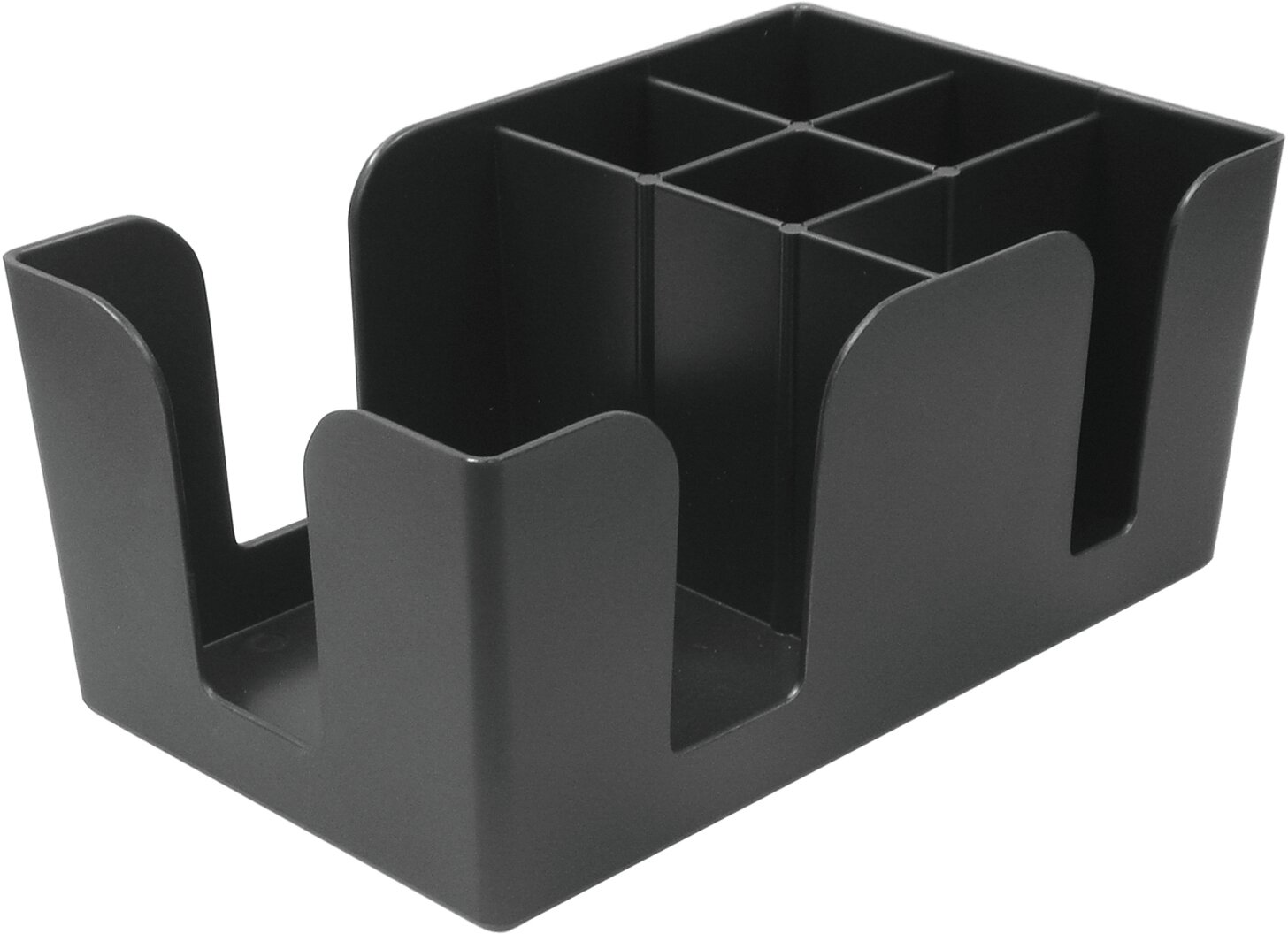 Bar Caddy 6-tlg. Kunststoff schwarz