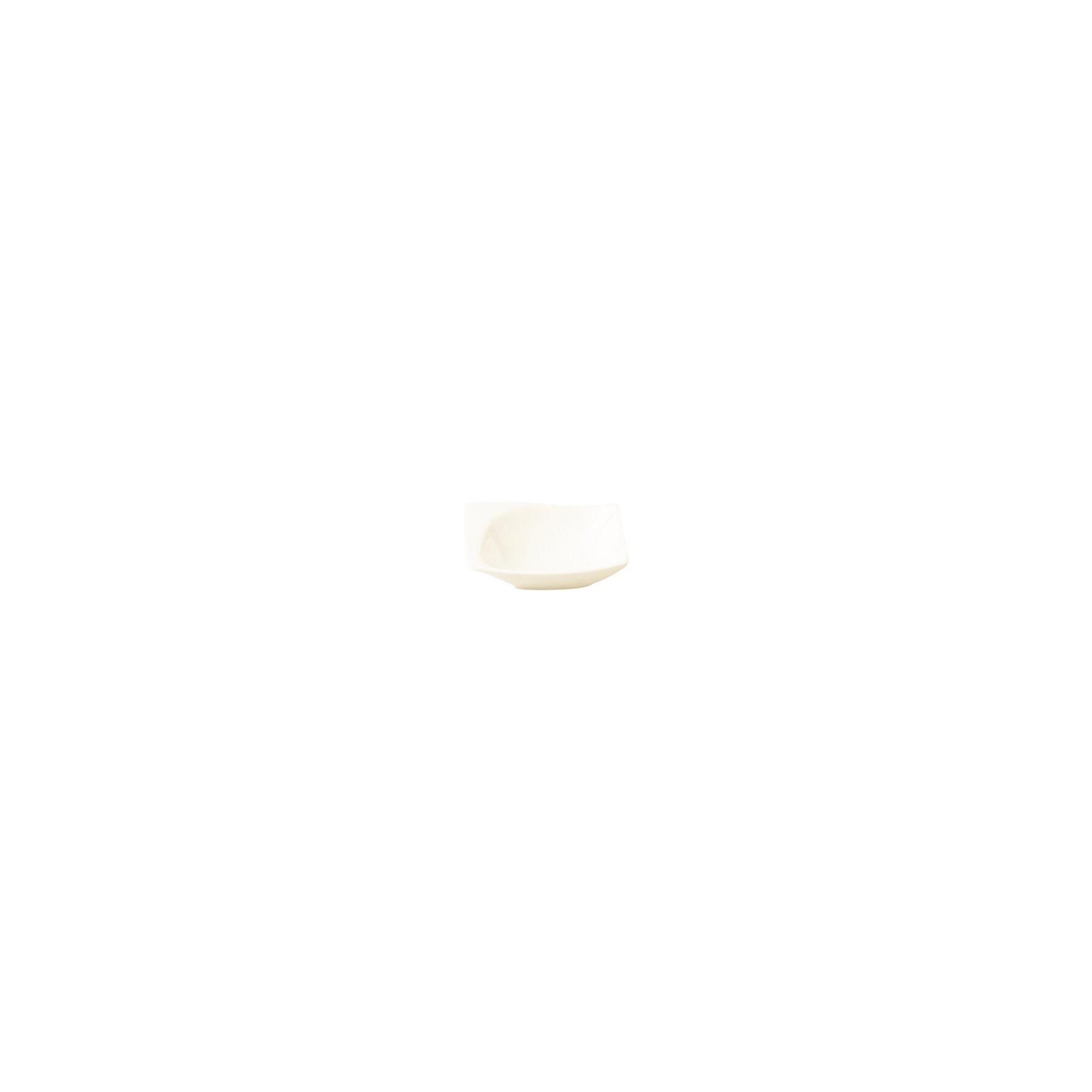 Mazza, Schale quadratisch 79 x 73 mm / 0,03 l creme