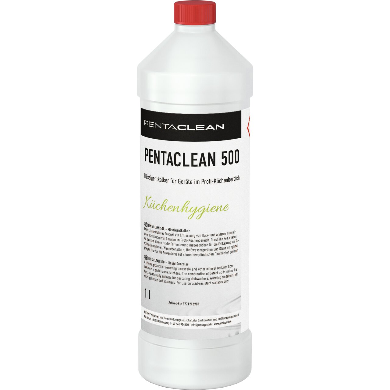 Flüssigentkalker PENTACLEAN 500 / 6 x 1,00 l