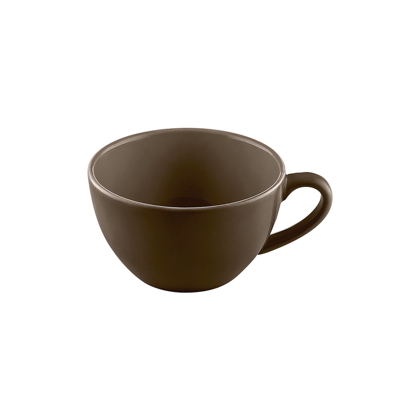 Sandstone, Tasse ø 100 mm / 0,25 l dark brown uni