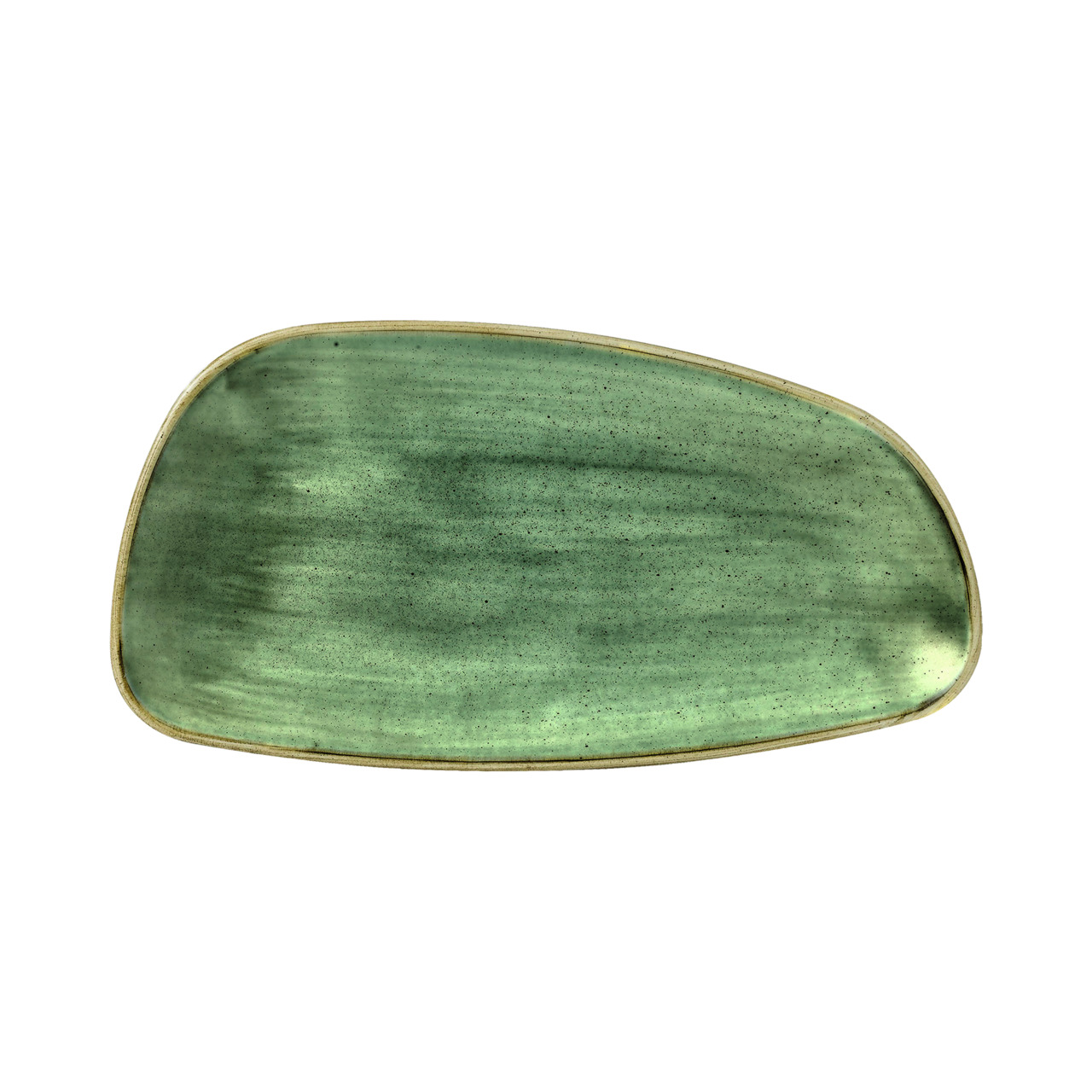 Stonecast, Teller Chefs Geo 300 x 155 mm Samphire Samphire Green