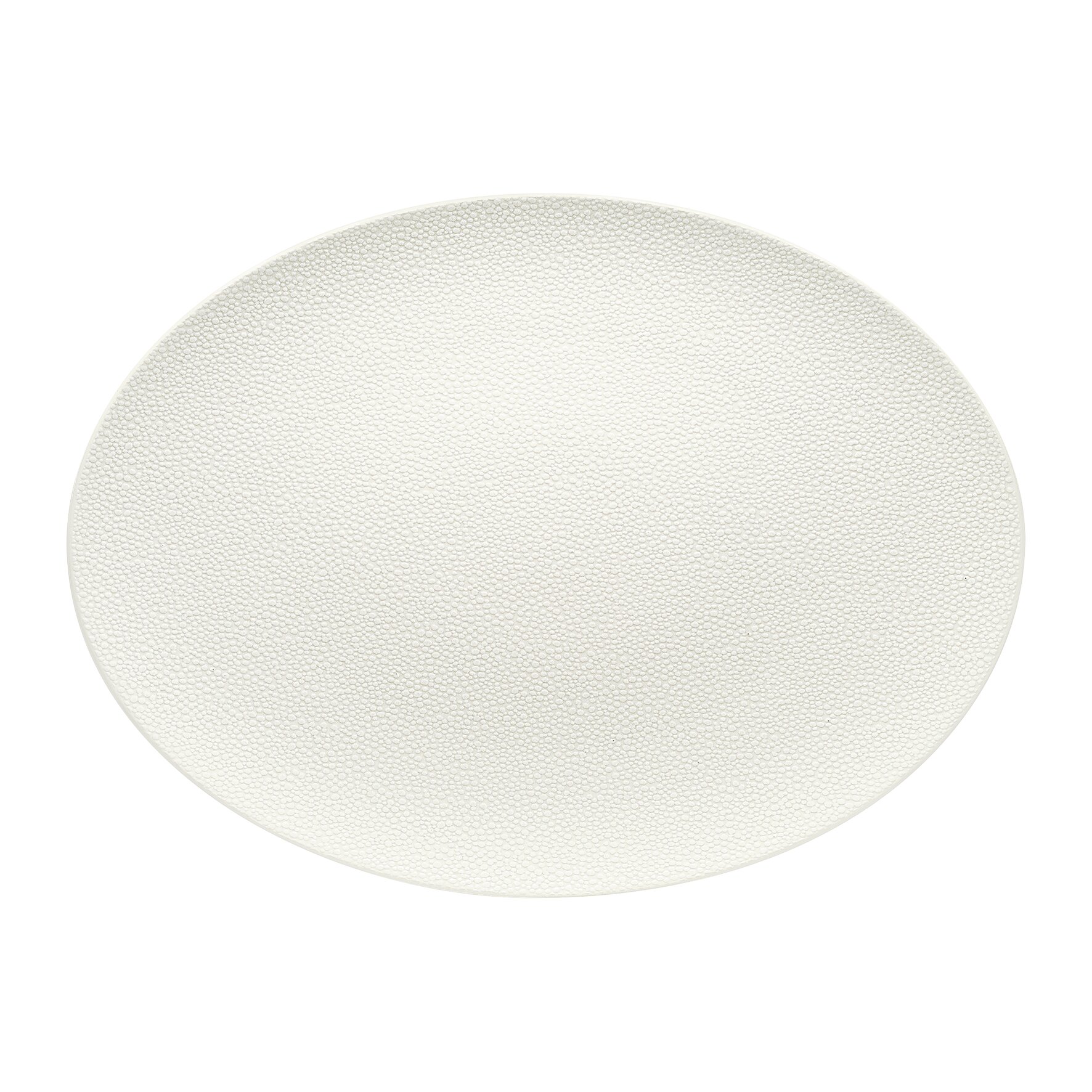 Pearls, Coupplatte oval 370 x 272 mm light